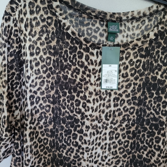 NWT Wild Fable Sheer Top - Picture 2 of 3